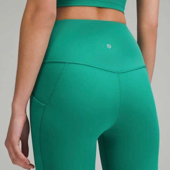 Lululemon Align HR Pant with Pockets 23" Cascade Green Size 12 💚 - Picture 8 of 8